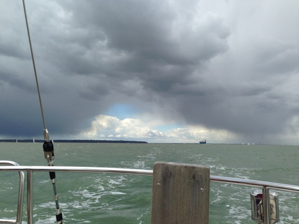 Spring storm approaching