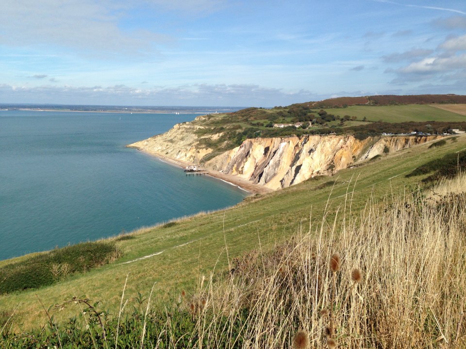 Photo of view from Needles picnic spot
